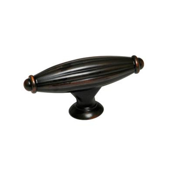 Transitional Metal Knob - Brushed Oil-Rubbed Bronze - 65 Mm Dia.