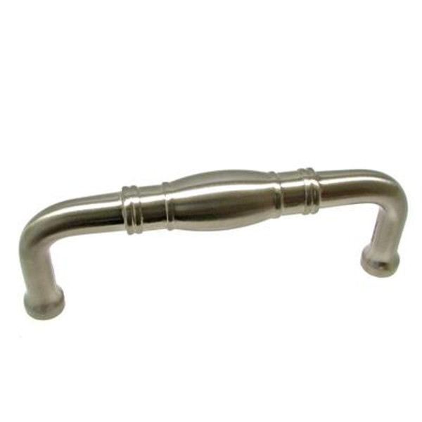 Classic Metal Pull - Brushed Nickel - 76 Mm C. To C.