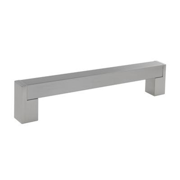 Contemporary Stainless Steel Pull - Brushed Nickel - 96 Mm C. To C.