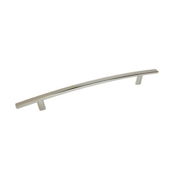 Contemporary Metal Pull - Polished Nickel - 192 Mm C. To C.