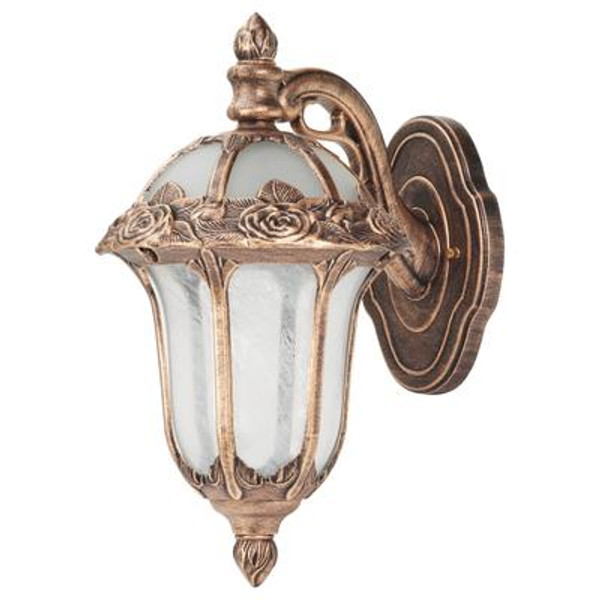 Rose Garden Top Mount Light; Antique Bronze