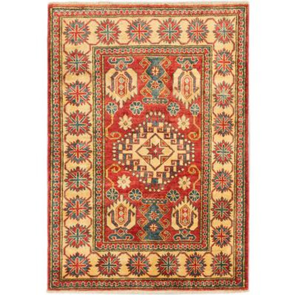 Hand-knotted Tamar Rug - 3 Ft. 6 In. x 5 Ft. 1 In.