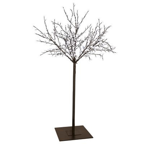 LED Tree 98 Inches High With 600xLED And Brown Finish