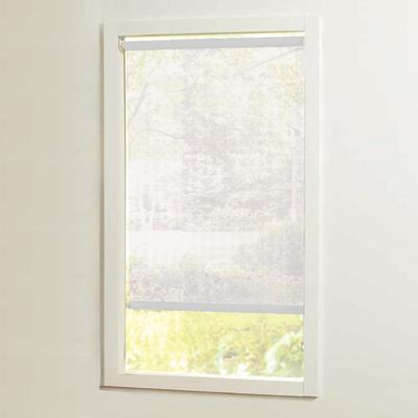 Home Decorators Collection 55 in x72in White Cut-to-Size Solar shades