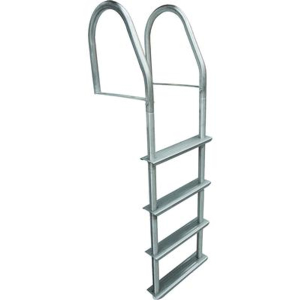 4 Step Stainless Steel Fixed Dock Ladder