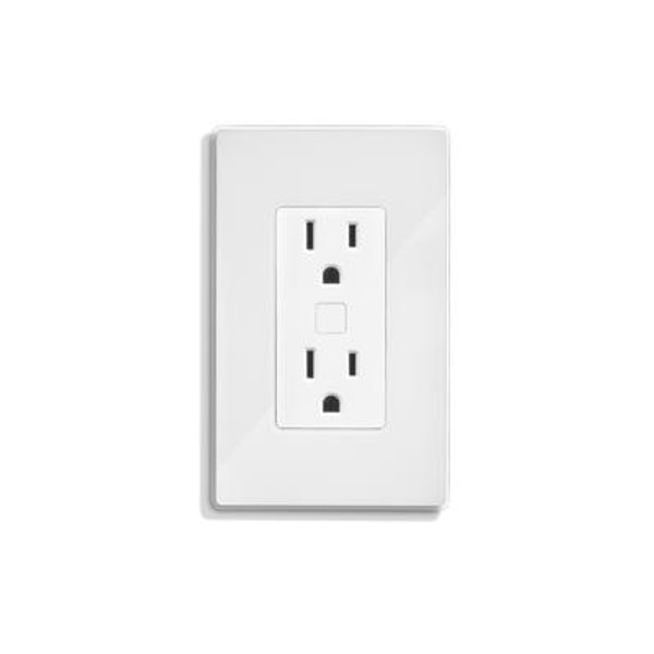 OUTLINK SMART WALL DUPLEX OUTLET WITH ENERGY MONITOR