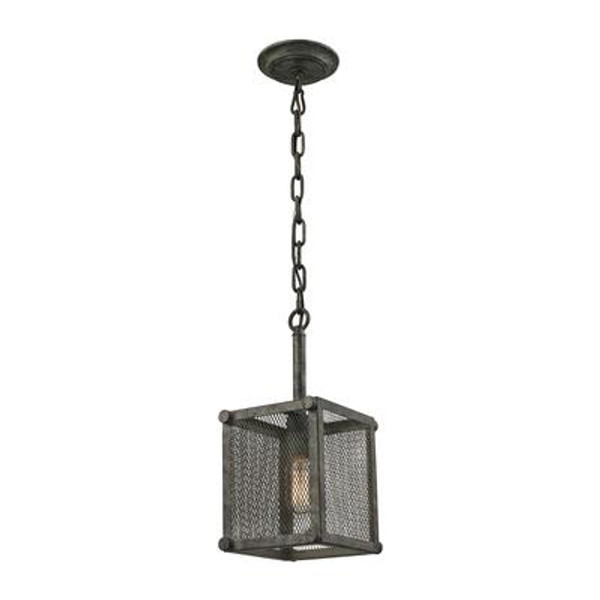 Perry 1 Light Pendant In Malted Rust