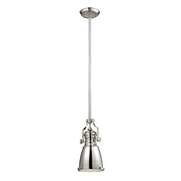 Chadwick Polished Nickel Pendant