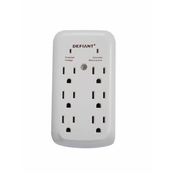 6 Outlet Wall Mount Surge