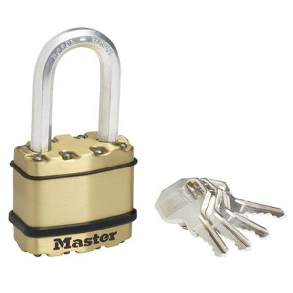 Magnum&reg; Brass Padlock With 1-1/2 Inch  Shackle