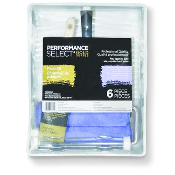 Performance Select Gold 6pc Shedless Knit Paint Kit
