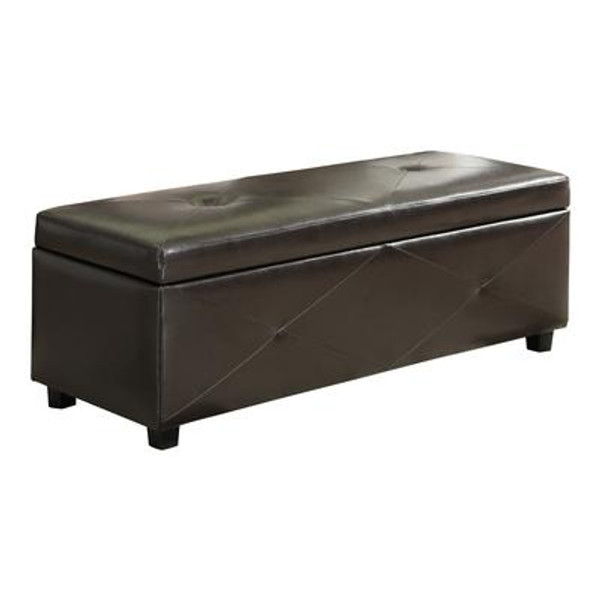 Glendon Large Rectangular Storage Ottoman Bench