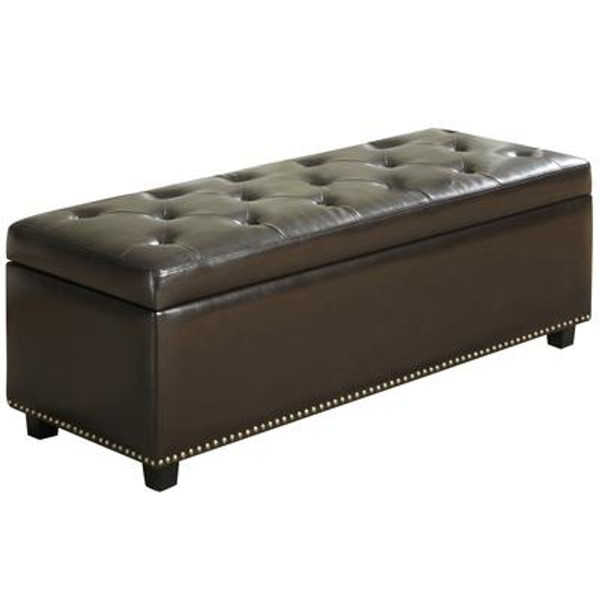 Hamilton Large Rectangular Storage Ottoman Bench