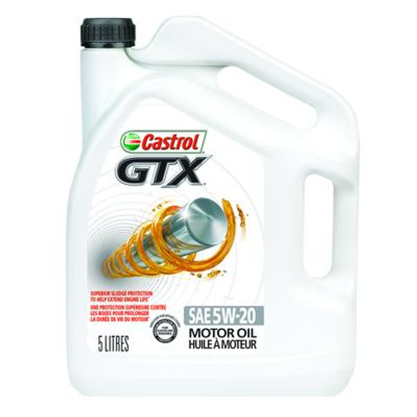 CASTROL GTX  5w20 5L CONVENTIONAL OIL