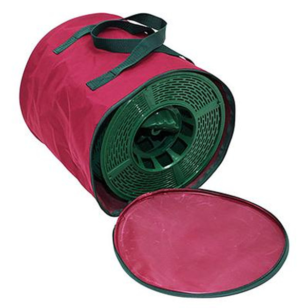 4 CT Large Storage Reels with Storage Bag - Burgundy