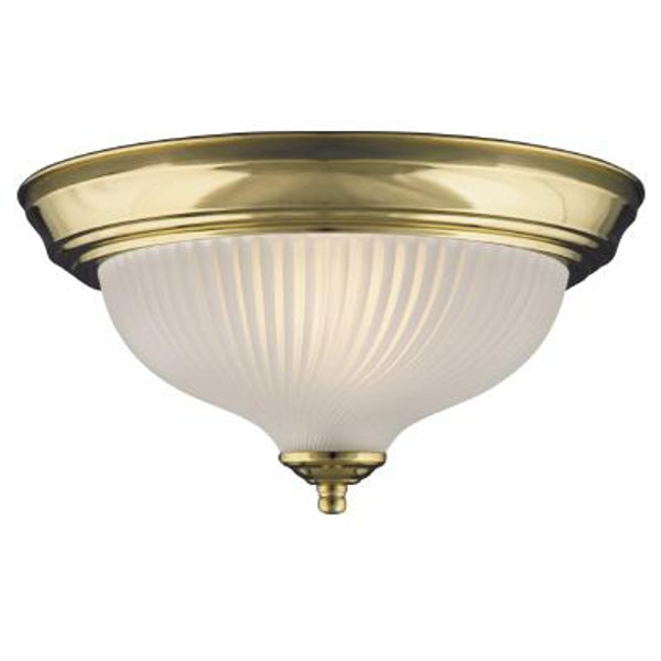 11 In. Ceiling Fixture With Frosted Glass