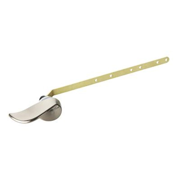 Universal Fit All Toilet  Lever in Brushed Nickel