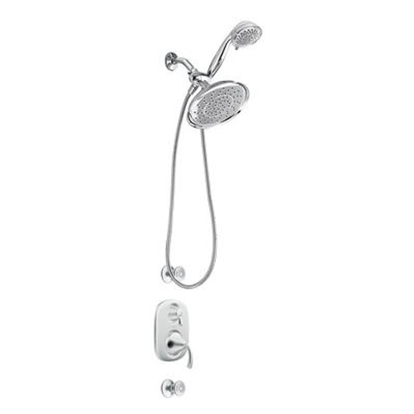 Moen Shower/Spa Package; Chrome