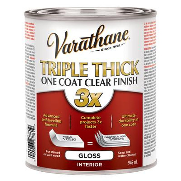 Varathane Triple Thick Clr Gl 946ml