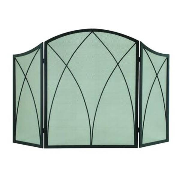 Pleasant Hearth Arched Fireplace Screen