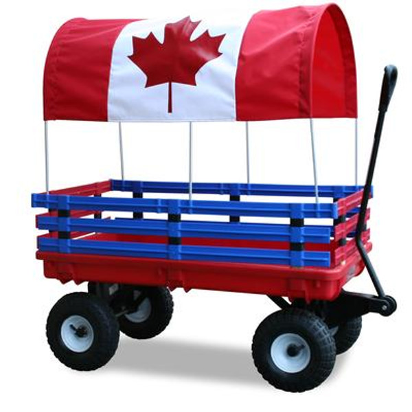 Kids Canada Flag Trekker Wagon
