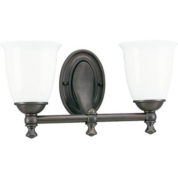 Victorian Collection Venetian Bronze 2-light Wall Bracket