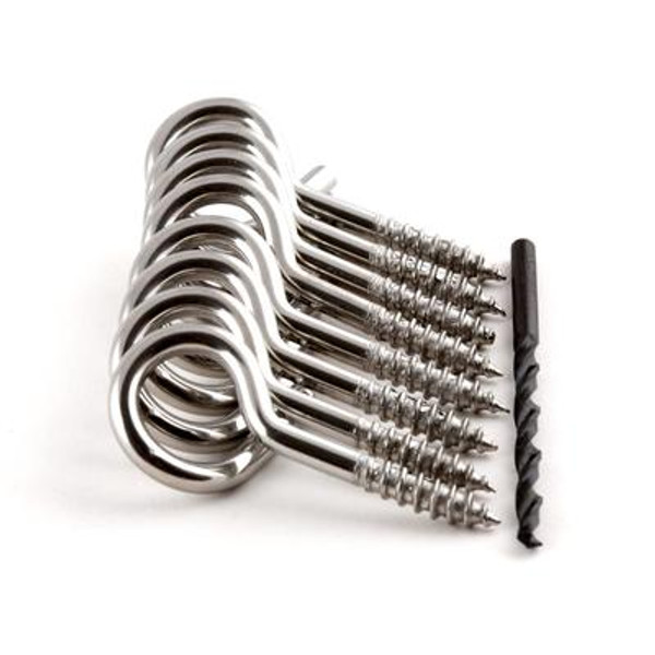 Stainless Steel  Outdoor Q-Hanger 12pc