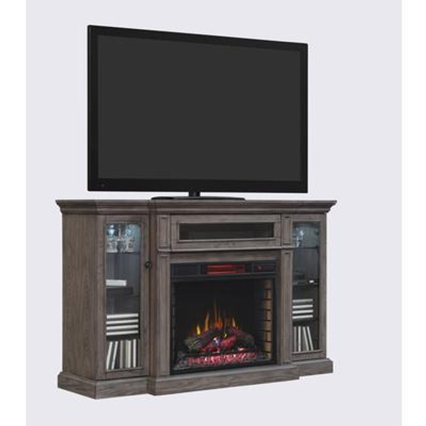 Willemstad 28'' Infrared Media Electric Fireplace