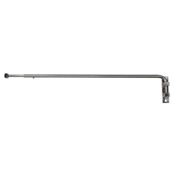 20 Inch&#150;36 Inch Brushed Nickel 1/2 Inch Swing Rods