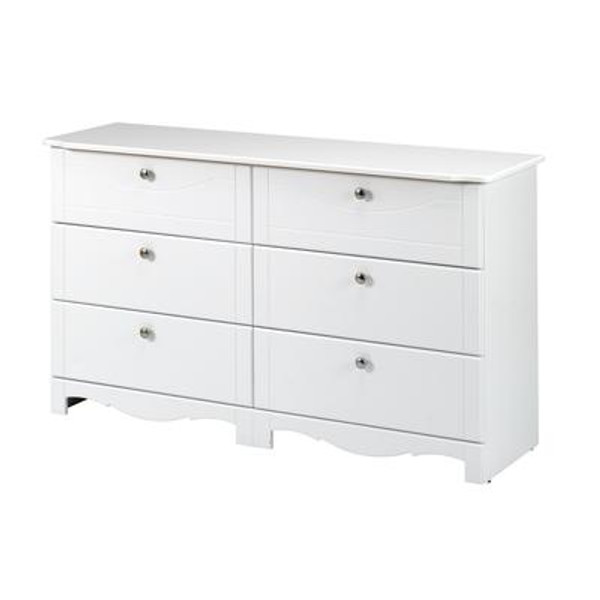 Dixie/Pixel 6-Drawer Double Dresser from Nexera