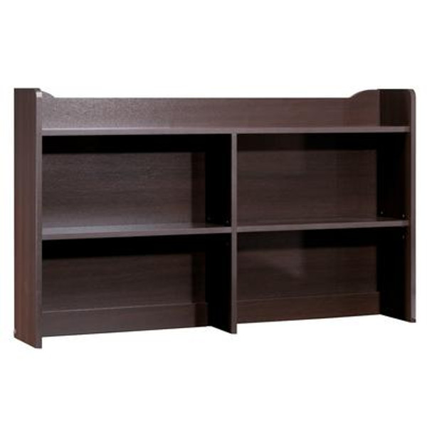 Pocono Bookcase Hutch for Double Dresser from Nexera