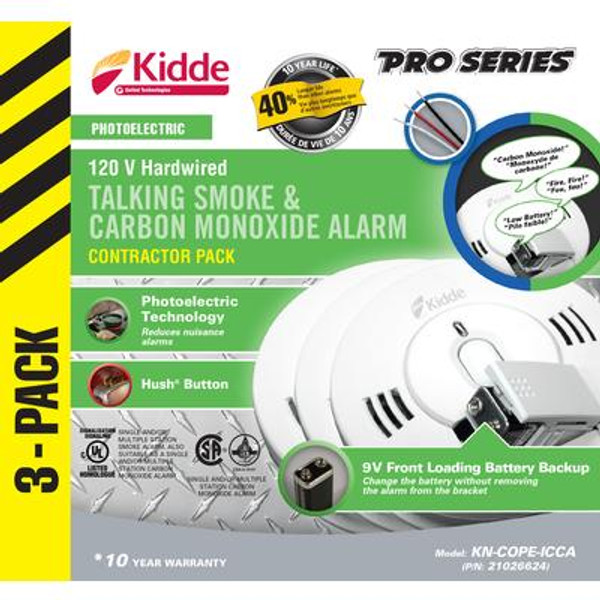 Combination Alarms - 3 Pack Photo