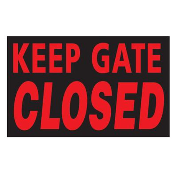 8 X 12 Keep Gate Closed