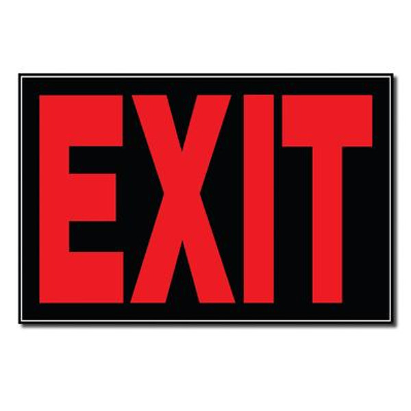 8 X 12 Sign - Exit