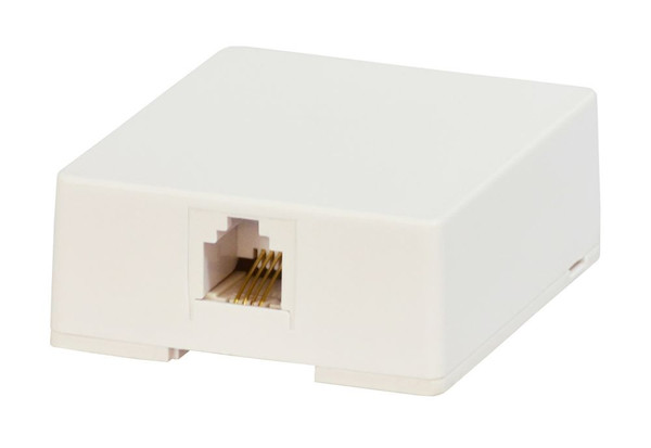 SURFACE BLOCK, 4 CONDUCTOR, WH