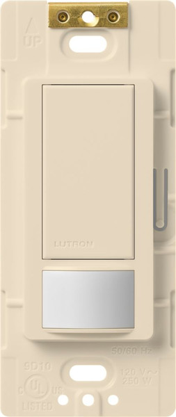 Lutron Maestro 2-Amp Single-Pole Occupancy Sensing Switch, Light Almond