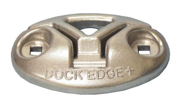 Aluminum Flip-Up Dock Cleat, 3 Inch, Polished