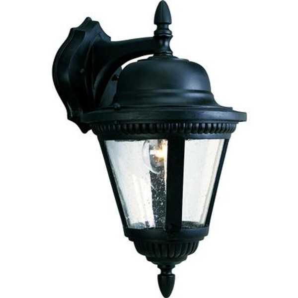 Westport Collection Textured Black 1-light Wall Lantern