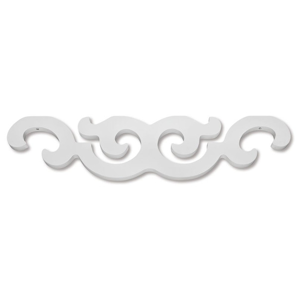 PVC Scroll 6-3/16 Inch X 25-3/4 Inch X 3/4 Inch