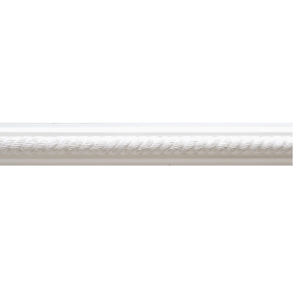 Primed Finger Joint Rope Mullion Moulding 19/32 x 1 - Sold Per 8 Foot Piece