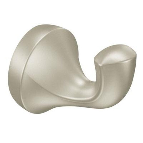 Eva Brushed Nickel Robe Hook