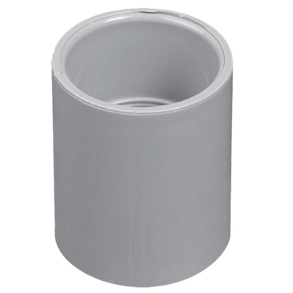 Schedule 40 PVC Coupling  3/4 Inch