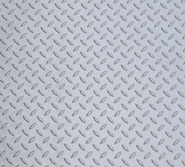 5 Feet x 9 Feet Metallic Silver Golf Cart Mat