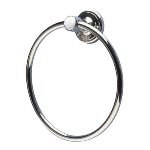 Waterford Towel Ring Polished Nickel