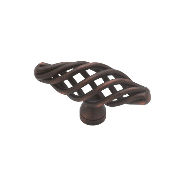 Knob, Small Oval Birdcage Design, 50mm