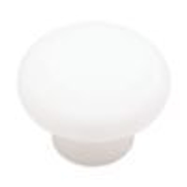 1-3/8  Plastic Round Knob, 1 per pkg