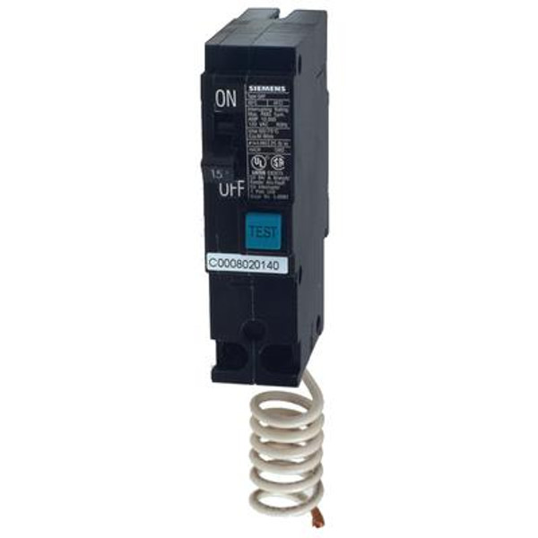 15A 1 Pole 120V Siemens Type Q Arc-Fault Breaker