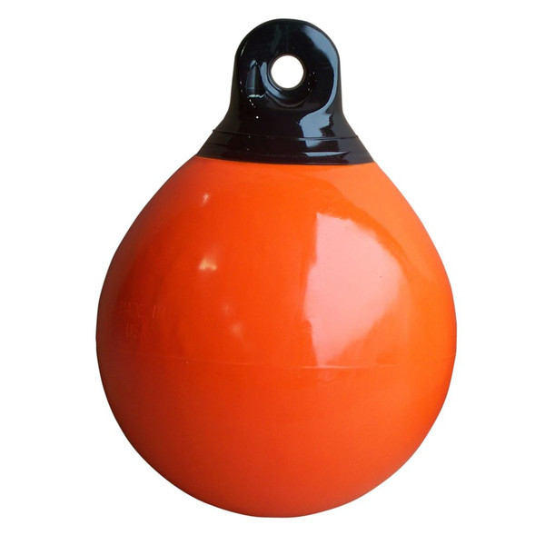 Inflatable Mooring Bouy, 15 Inch Orange
