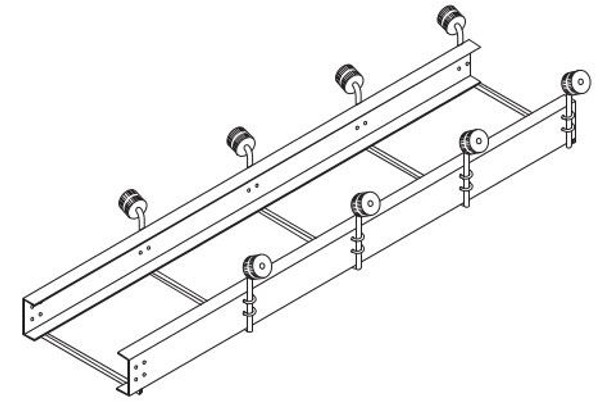 10 Feet Boat Roller Extension  Double Rollers