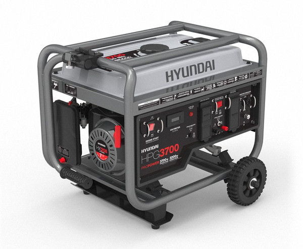 Hyundai HPG3700: 3700 Watt 7HP Professional Series Gas-Powered Portable Generator